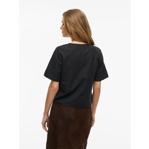 Vila Prisilla V Neck Pocket Top